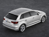 Images of Audi A3 Sportback 2.0 TDI S-Line 8V (2012)