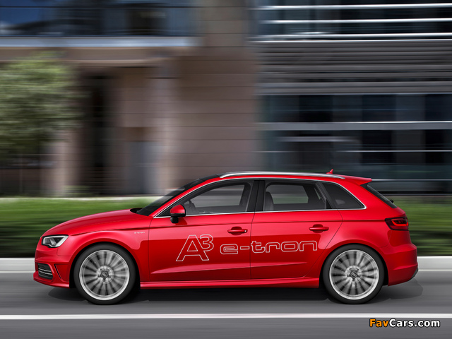 Images of Audi A3 e-Tron Prototype (8V) 2013 (640 x 480)