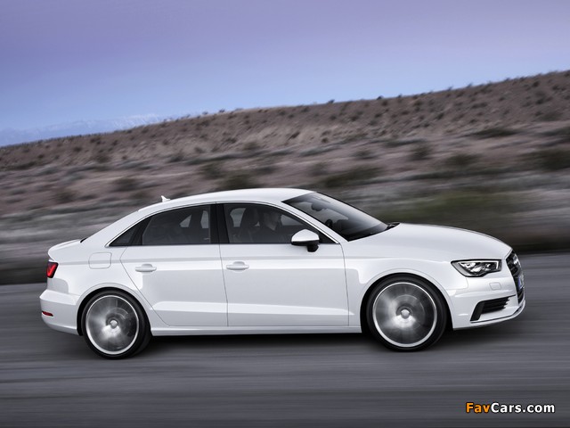 Images of Audi A3 Sedan 2.0 TDI (8V) 2013 (640 x 480)