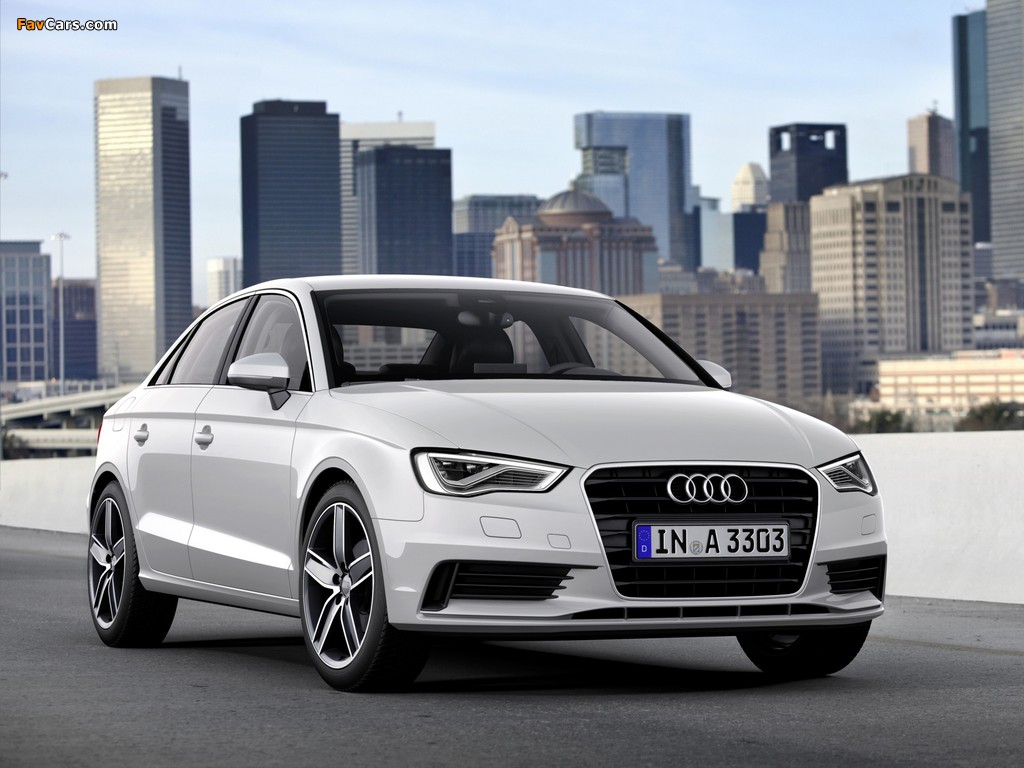 Images of Audi A3 Sedan 2.0 TDI (8V) 2013 (1024 x 768)