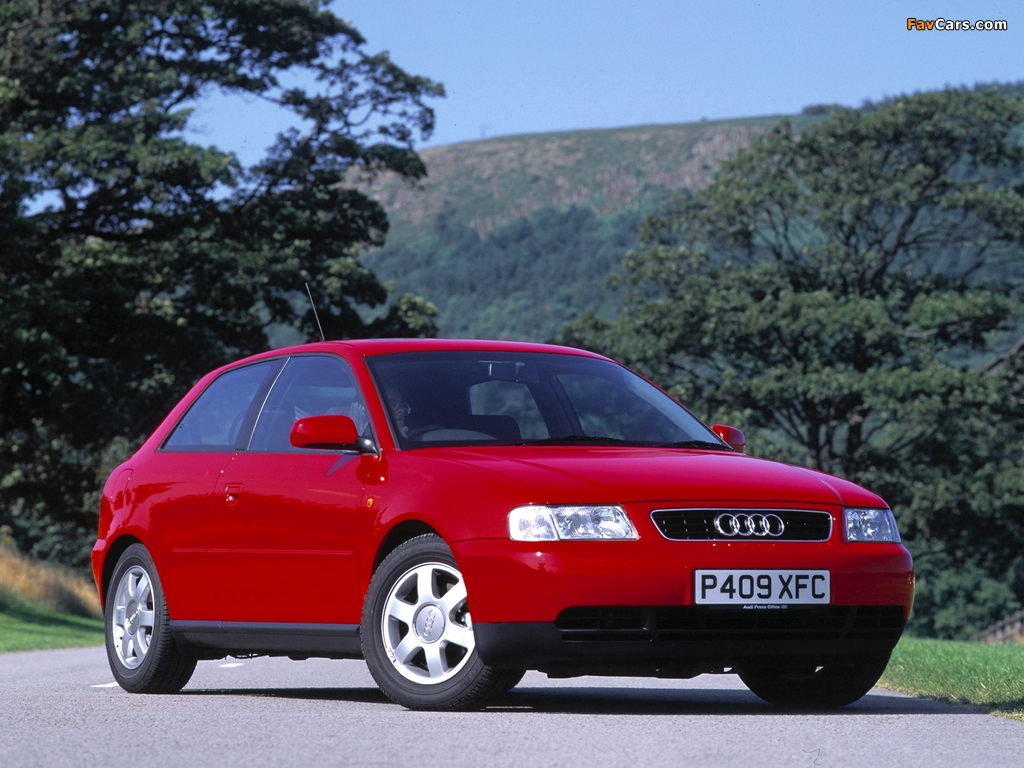 Photos of Audi A3 UK-spec 8L (1996–2000) (1024 x 768)