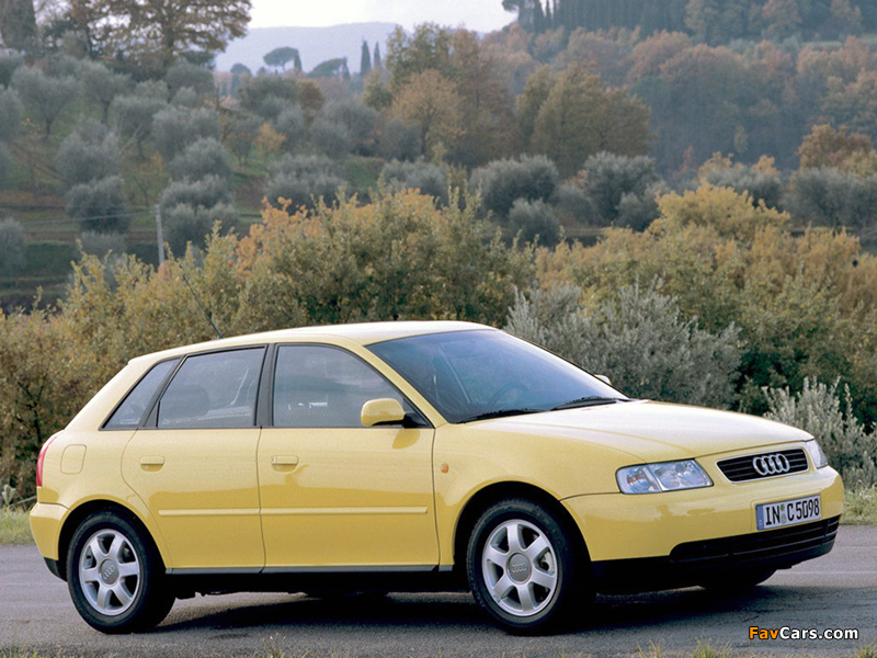 Photos of Audi A3 Sportback 8L (1999–2000) (800 x 600)