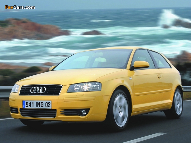 Photos of Audi A3 2.0 FSI 8P (2003–2005) (640 x 480)