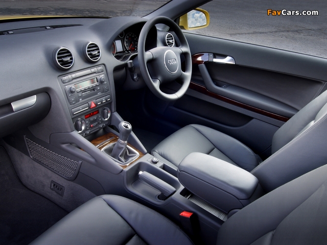 Photos of Audi A3 2.0 TDI UK-spec 8P (2003–2005) (640 x 480)