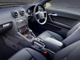 Photos of Audi A3 2.0 TDI UK-spec 8P (2003–2005)