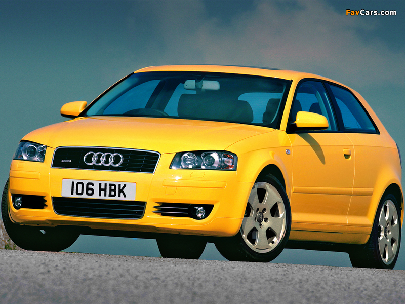 Photos of Audi A3 3.2 quattro UK-spec 8P (2003–2005) (800 x 600)