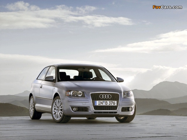 Photos of Audi A3 2.0 TDI 8P (2005–2008) (640 x 480)