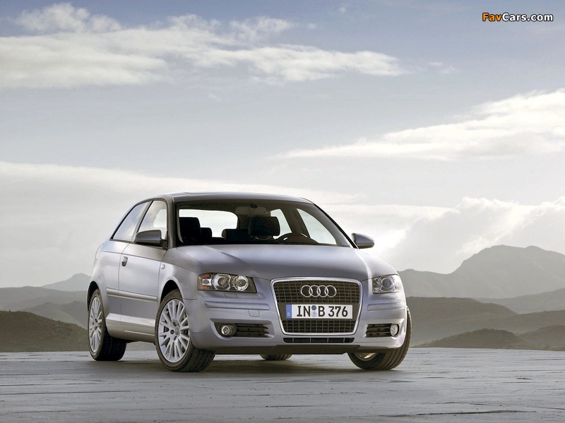 Photos of Audi A3 2.0 TDI 8P (2005–2008) (800 x 600)