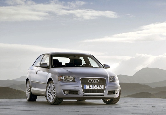 Photos of Audi A3 2.0 TDI 8P (2005–2008)