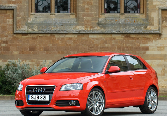 Photos of Audi A3 2.0T S-Line UK-spec 8P (2008–2010)