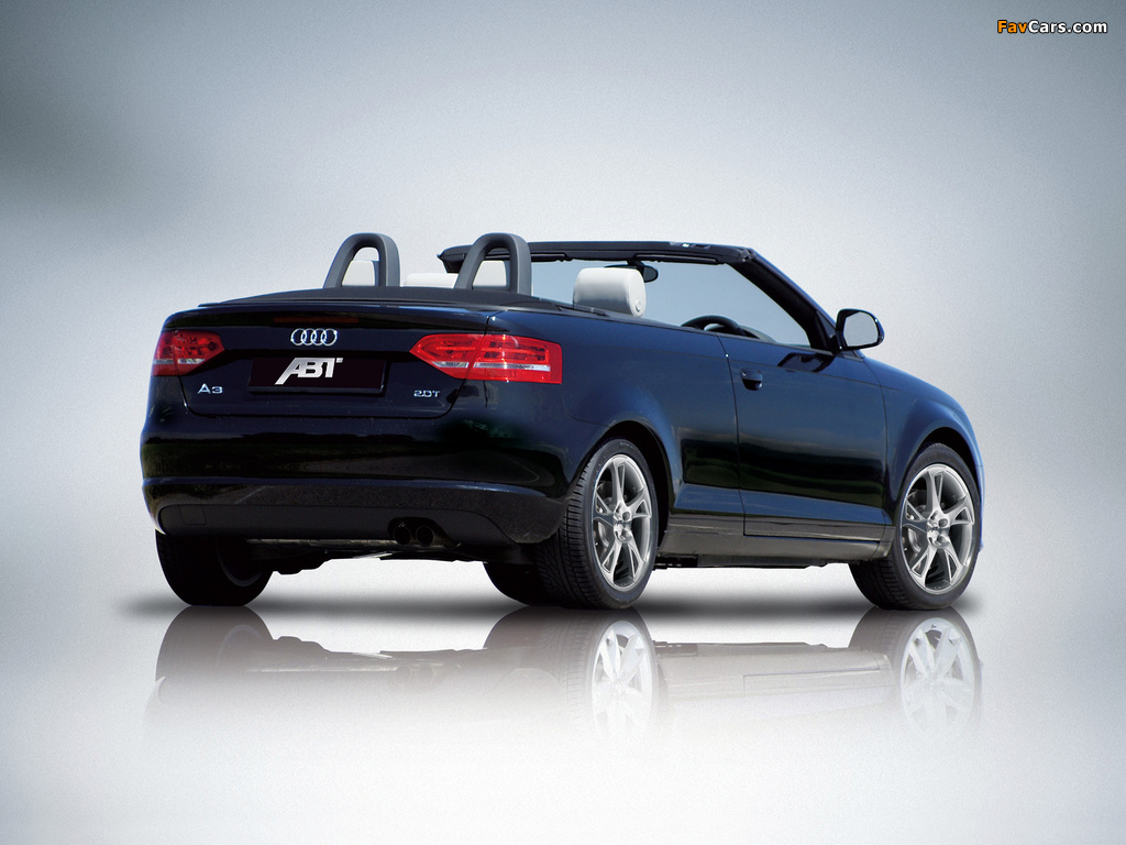 Photos of ABT Audi A3 Cabriolet 8PA (2008–2010) (1024 x 768)