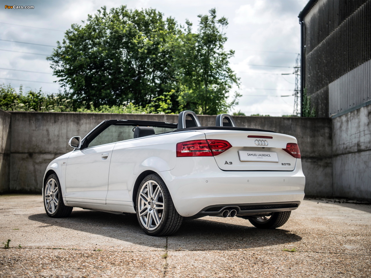 Photos of Audi A3 2.0 TDI S-Line Cabriolet (8PA) 2008–10 (1280 x 960)