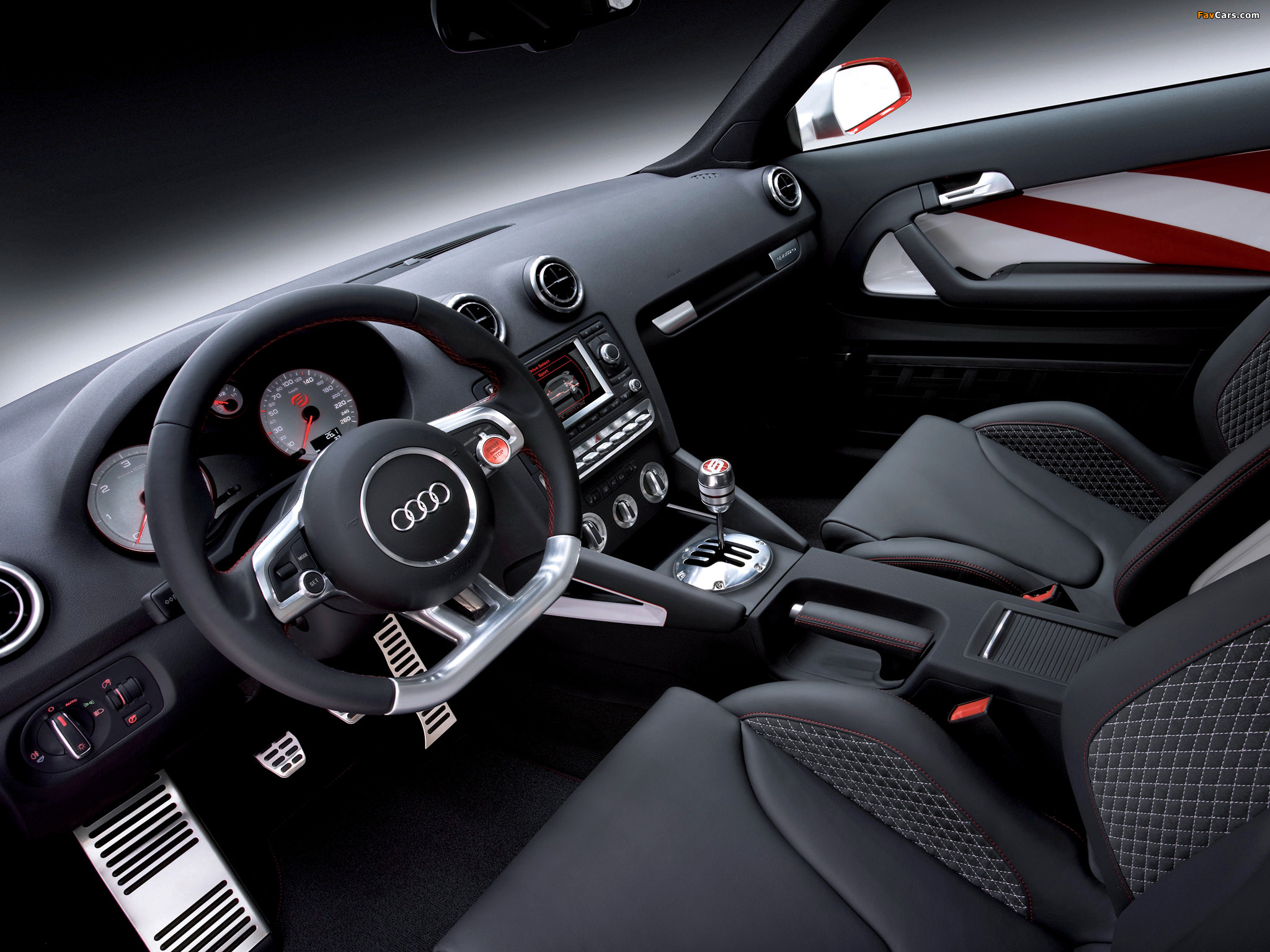Photos of Audi A3 TDI Clubsport quattro Concept (2008) (2048 x 1536)