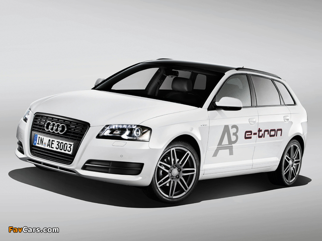 Photos of Audi A3 e-Tron Prototype 8PA (2011) (640 x 480)