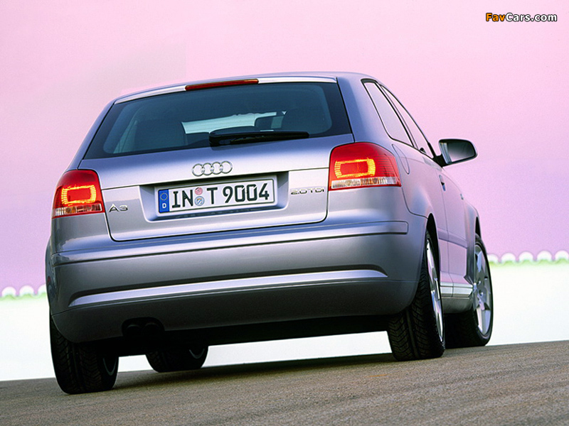 Pictures of Audi A3 2.0 TDI 8P (2003–2005) (800 x 600)