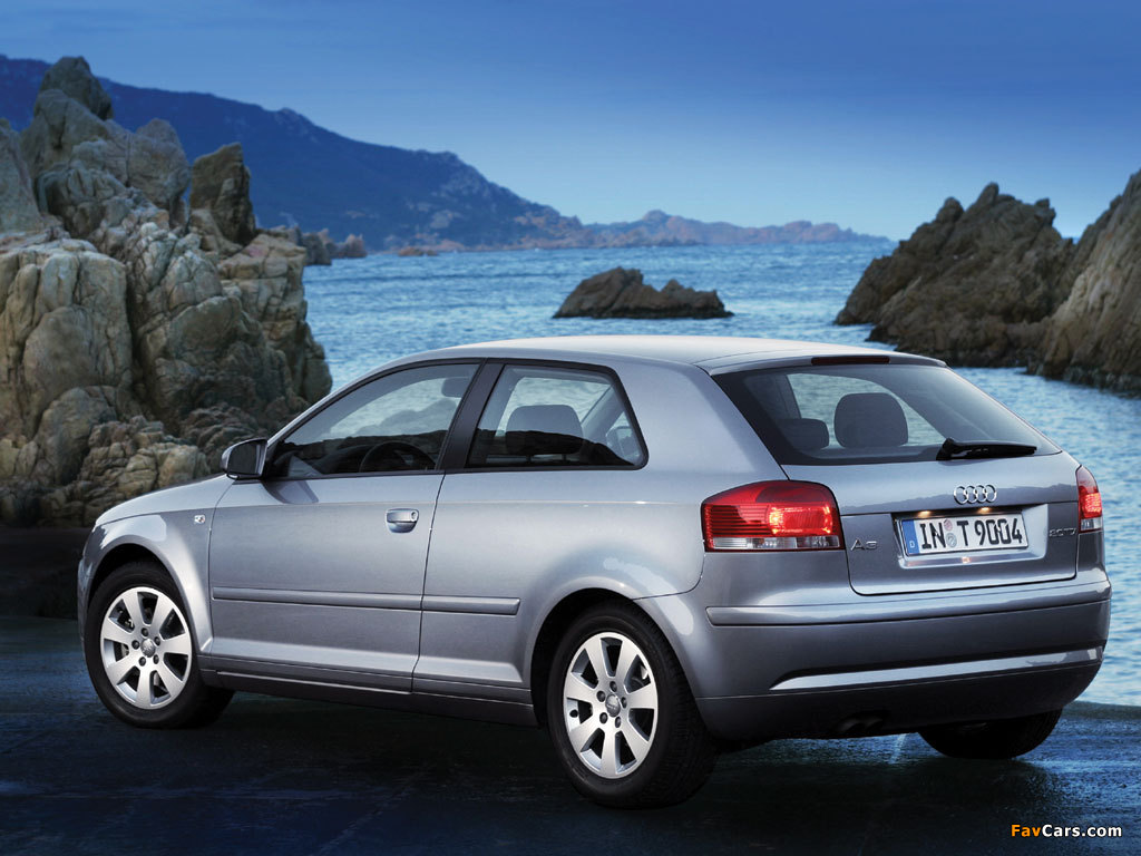Pictures of Audi A3 2.0 TDI 8P (2003–2005) (1024 x 768)