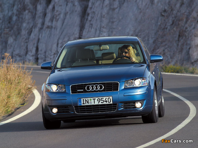 Pictures of Audi A3 3.2 quattro 8P (2003–2005) (640 x 480)