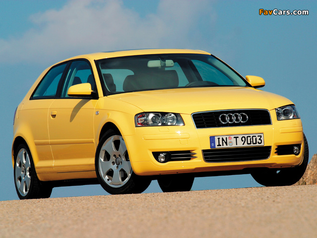 Pictures of Audi A3 2.0 FSI (8P) 2003–05 (640 x 480)