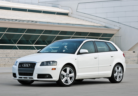 Pictures of Audi A3 Sportback 3.2 S-Line US-spec 8PA (2005–2008)