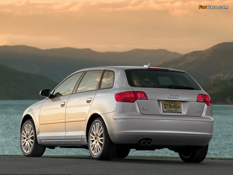 Pictures of Audi A3 Sportback 2.0T US-spec 8PA (2005–2008) (800 x 600)