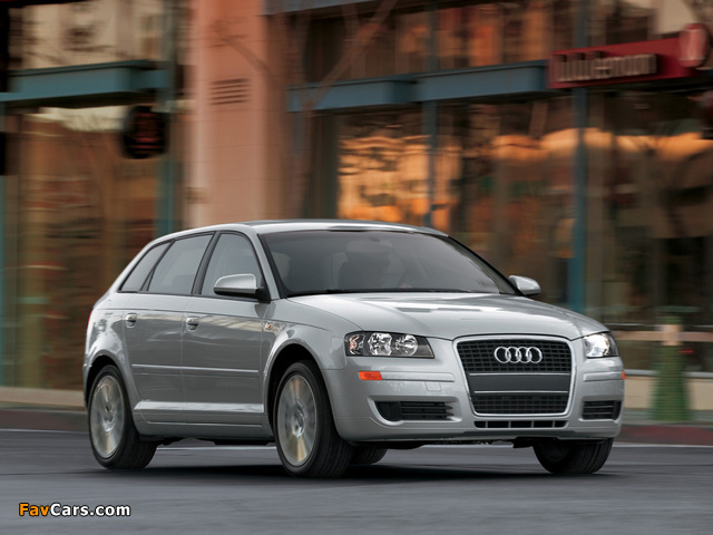 Pictures of Audi A3 Sportback 2.0T US-spec 8PA (2005–2008) (640 x 480)