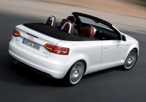 Pictures of Audi A3 2.0T S-Line Cabriolet 8PA (2008–2010)