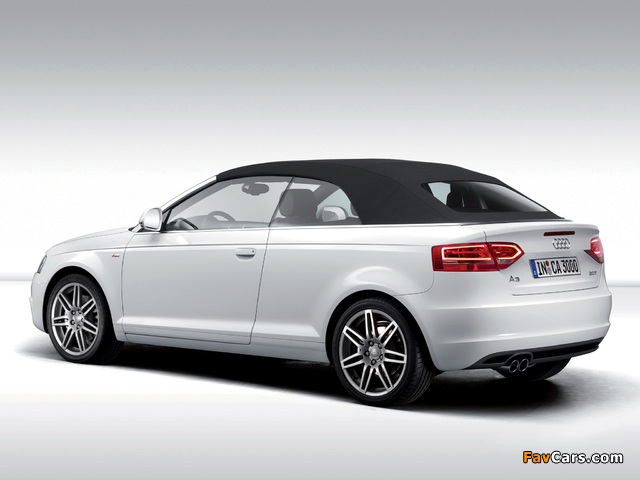 Pictures of Audi A3 2.0T S-Line Cabriolet 8PA (2008–2010) (640 x 480)