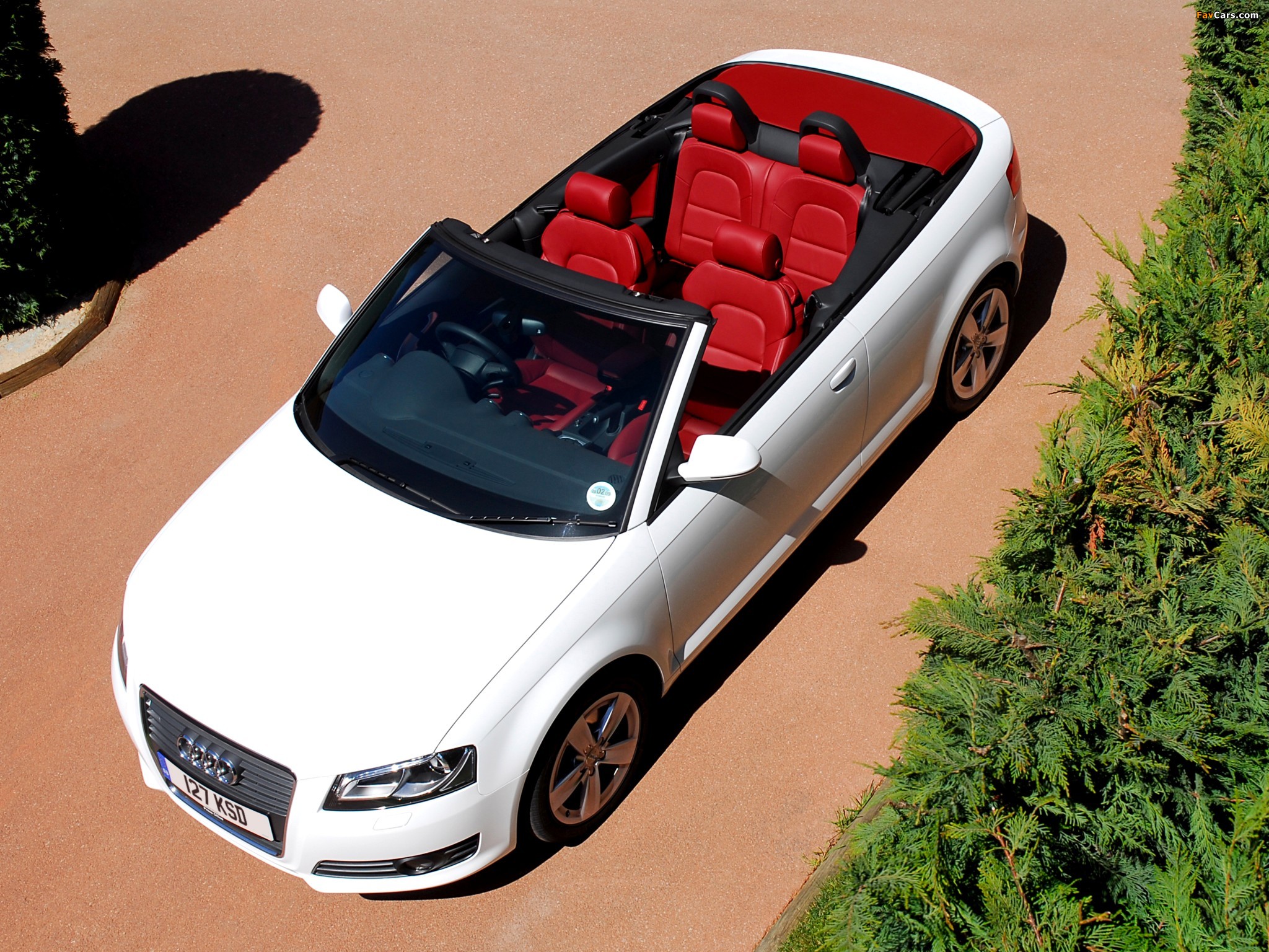 Pictures of Audi A3 2.0T Cabriolet UK-spec 8PA (2008) (2048 x 1536)