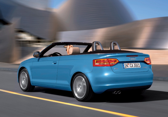 Pictures of Audi A3 2.0 TDI Cabriolet 8PA (2008–2010)