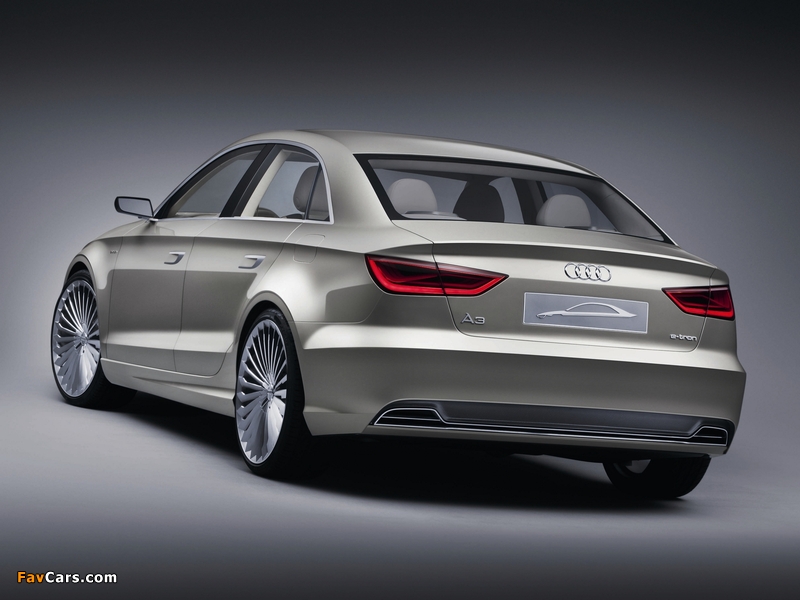 Pictures of Audi A3 e-Tron Sedan Concept (2011) (800 x 600)