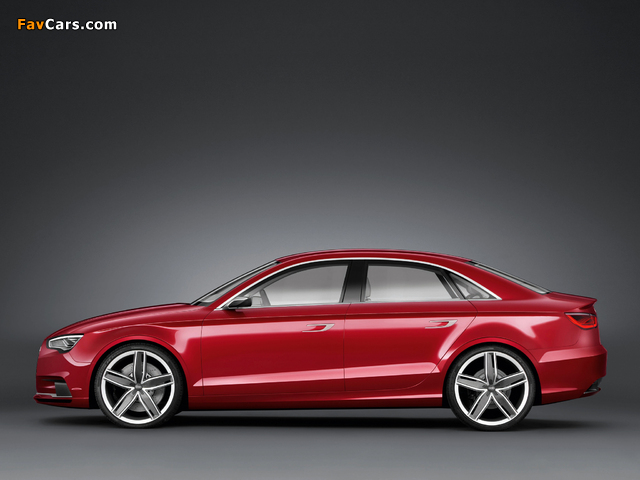 Pictures of Audi A3 Sedan Concept (2011) (640 x 480)