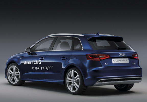 Pictures of Audi A3 Sportback TCNG 8V (2012)