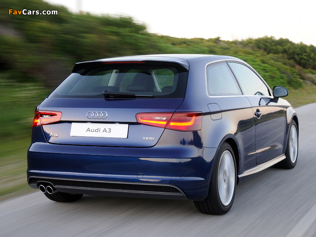 Pictures of Audi A3 1.8T S-Line ZA-spec 8V (2012) (640 x 480)