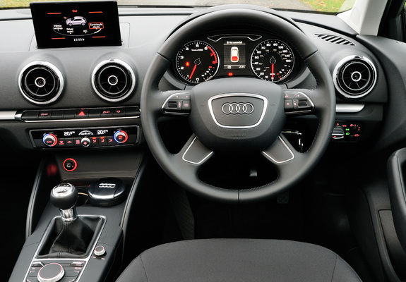 Pictures of Audi A3 1.4T UK-spec 8V (2012)