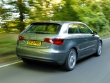 Pictures of Audi A3 2.0 TDI UK-spec 8V (2012)