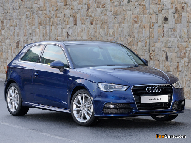 Pictures of Audi A3 1.8T S-Line ZA-spec 8V (2012) (640 x 480)