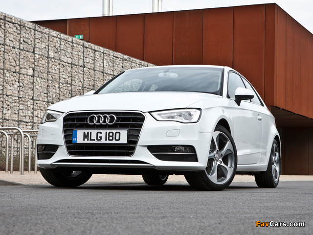 Pictures of Audi A3 1.8T UK-spec 8V (2012) (640 x 480)