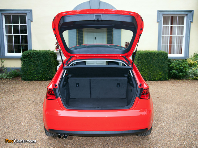 Pictures of Audi A3 1.8T UK-spec 8V (2012) (640 x 480)