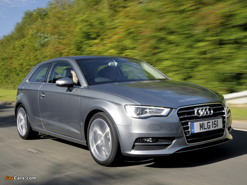 Pictures of Audi A3 2.0 TDI UK-spec 8V (2012) (800 x 600)