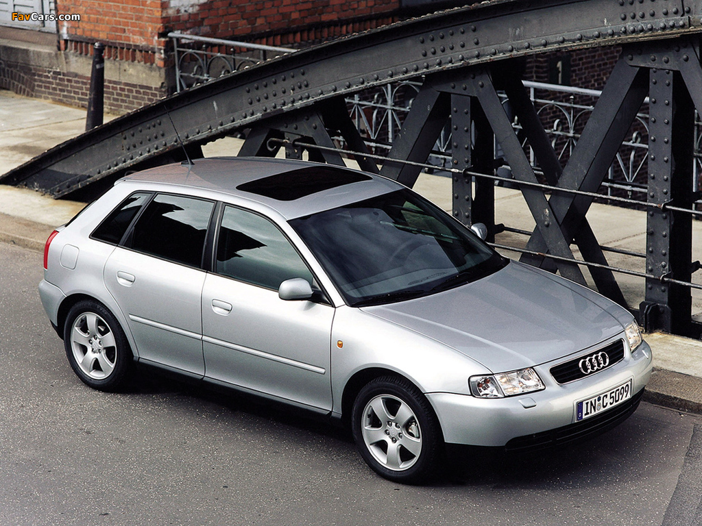 Audi A3 Sportback 8L (1999–2000) wallpapers (1024 x 768)