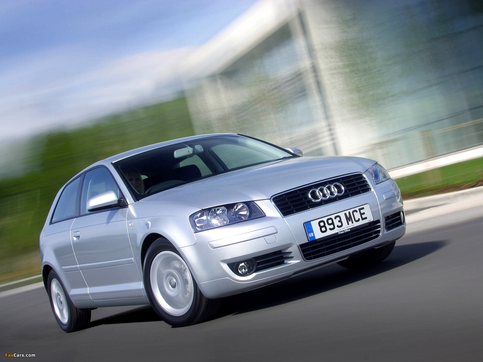 Audi A3 2.0 FSI UK-spec 8P (2003–2005) wallpapers (1600 x 1200)