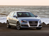 Audi A3 Sportback 2.0T US-spec 8PA (2008–2010) wallpapers