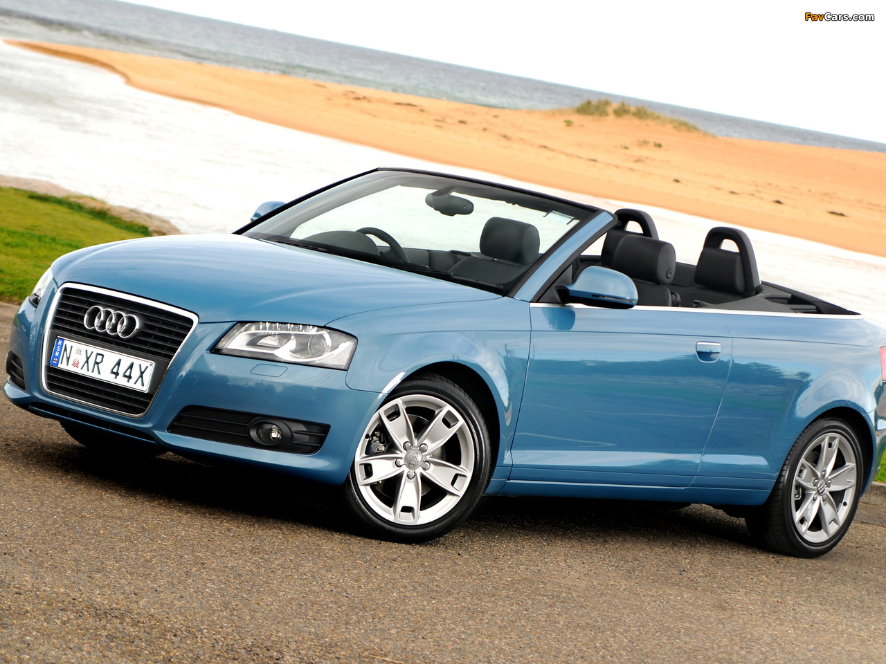 Audi A3 2.0T Cabriolet AU-spec (8PA) 2008–13 wallpapers (1280 x 960)