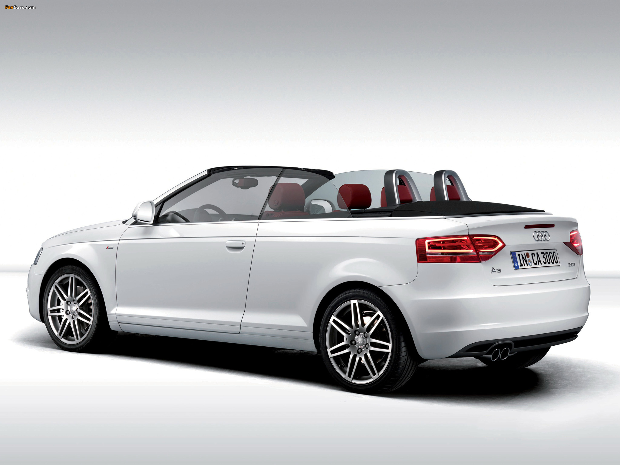 Audi A3 2.0T S-Line Cabriolet 8PA (2008–2010) wallpapers (2048 x 1536)