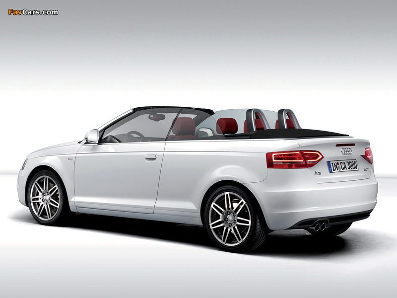 Audi A3 2.0T S-Line Cabriolet 8PA (2008–2010) wallpapers (800 x 600)
