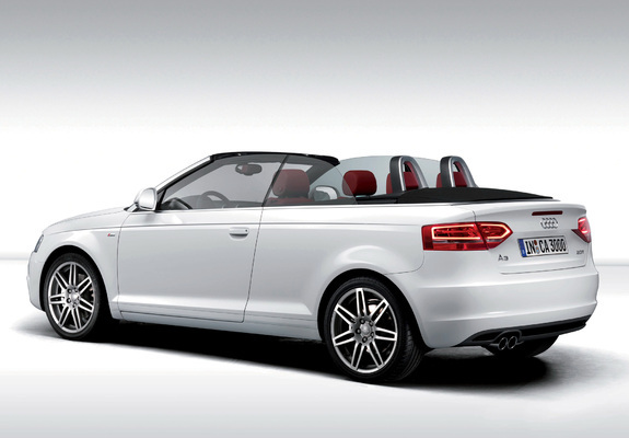 Audi A3 2.0T S-Line Cabriolet 8PA (2008–2010) wallpapers