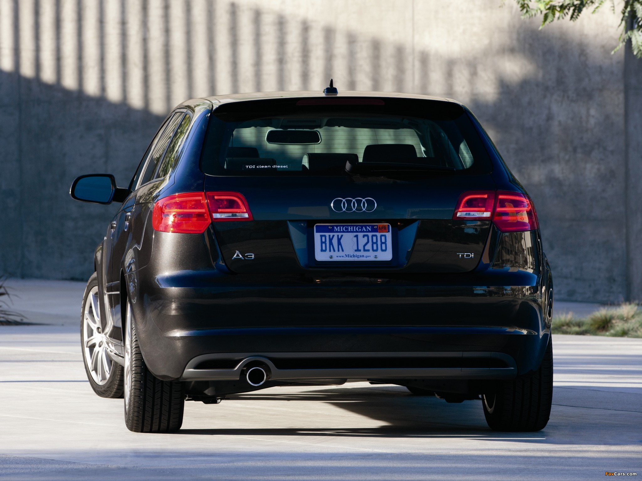 Audi A3 Sportback TDI Clean Diesel 8PA (2009–2010) wallpapers (2048 x 1536)