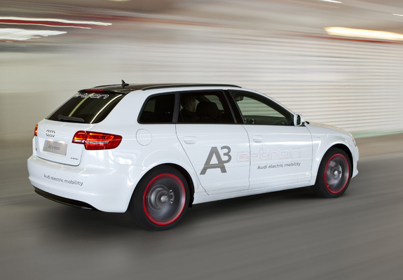 Audi A3 e-Tron Prototype 8PA (2011) wallpapers
