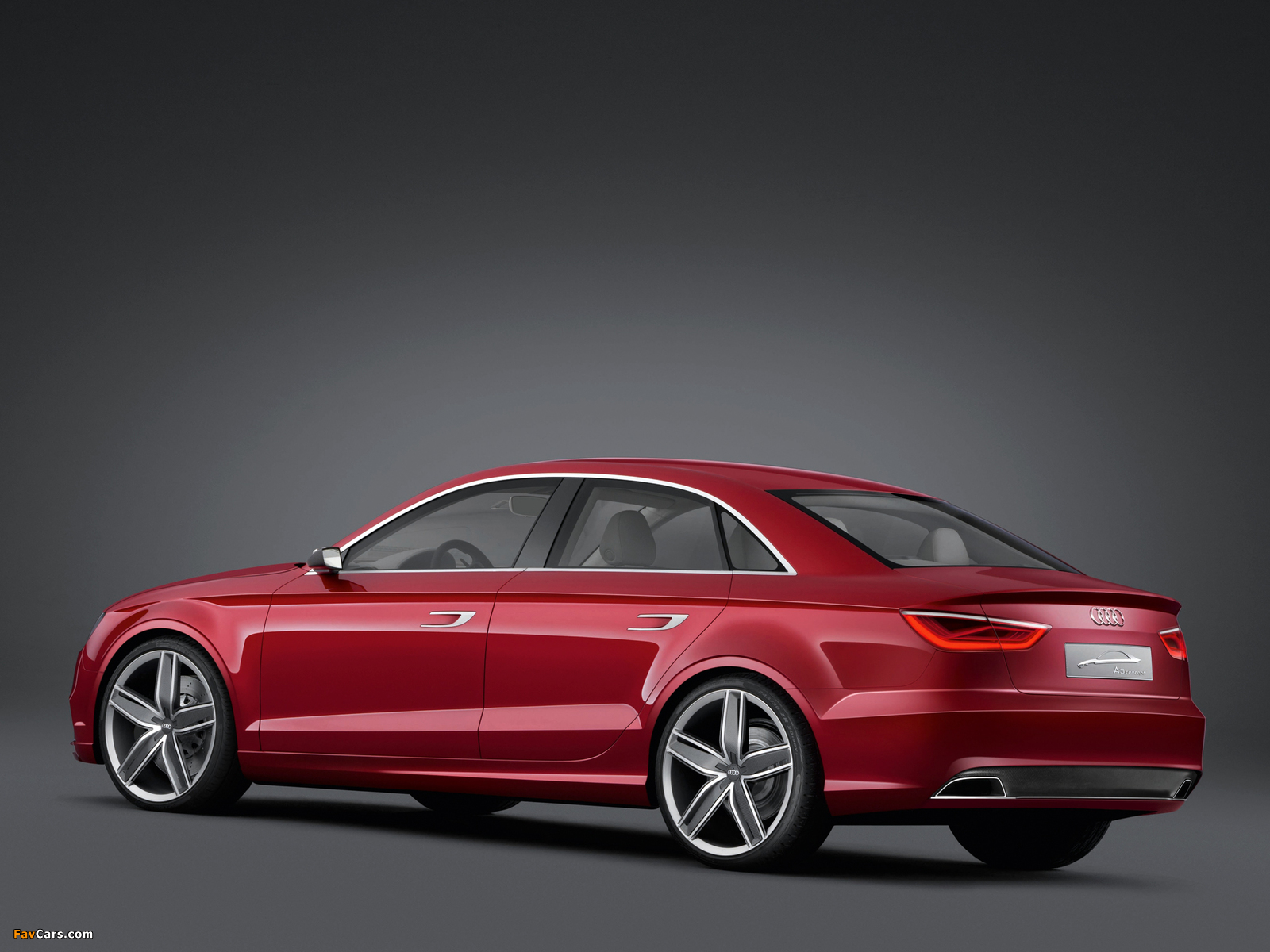 Audi A3 Sedan Concept (2011) wallpapers (1600 x 1200)