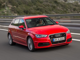 Audi A3 Sportback 2.0T S-Line quattro 8V (2012) wallpapers